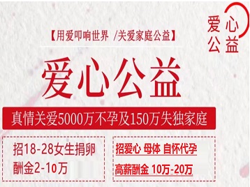 咸宁市捐卵助孕生子 爱心志愿者招募